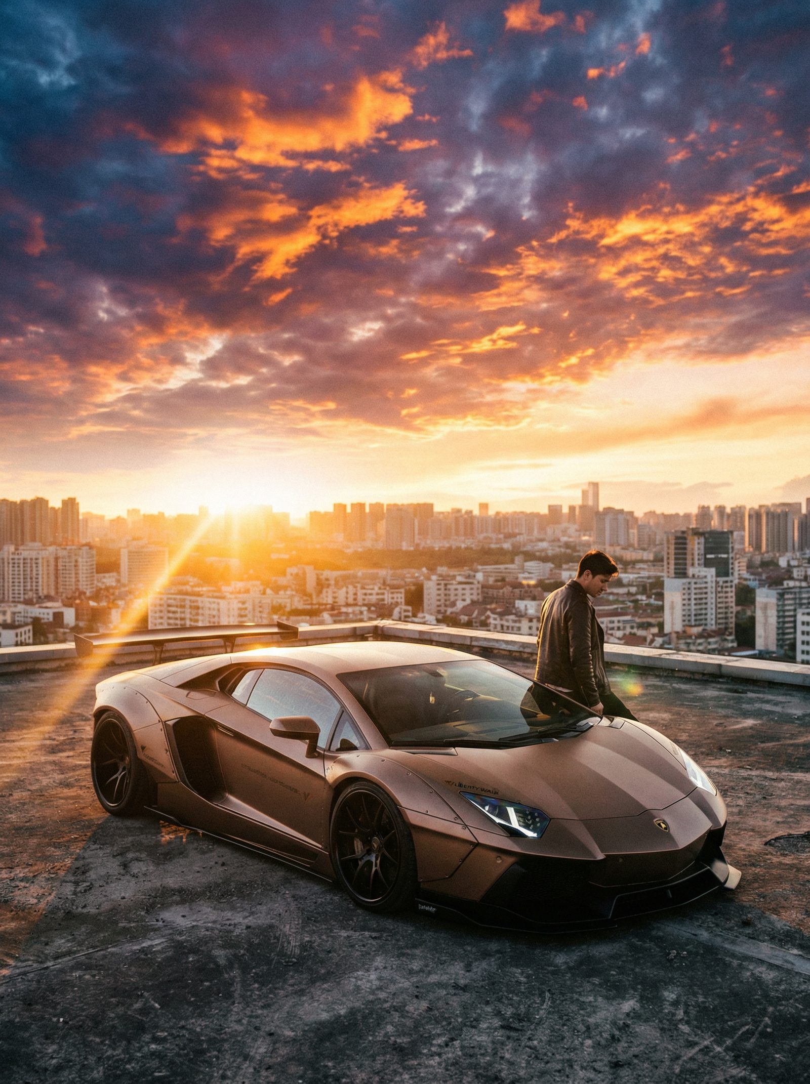 陈美娇跑车短视频